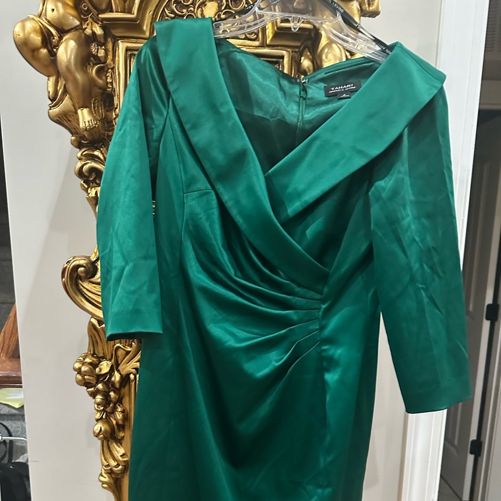 Emerald shine dress